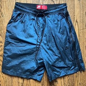Nike tech fleece metallic shorts. Large